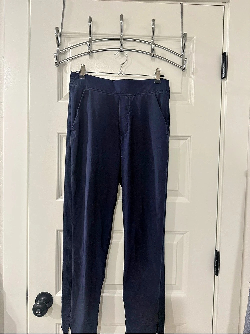 2 pairs of Athleta Brooklyn Mid Rise Ankle Pant Blue